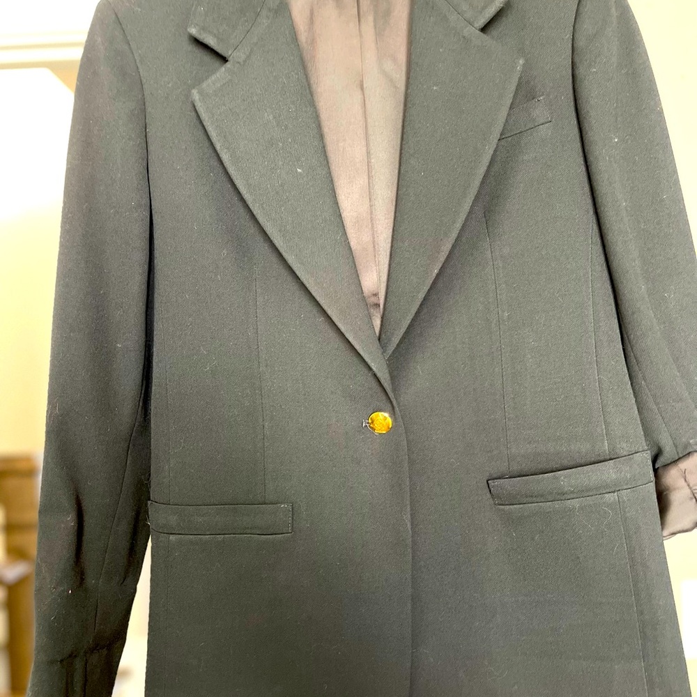 Black suit coat